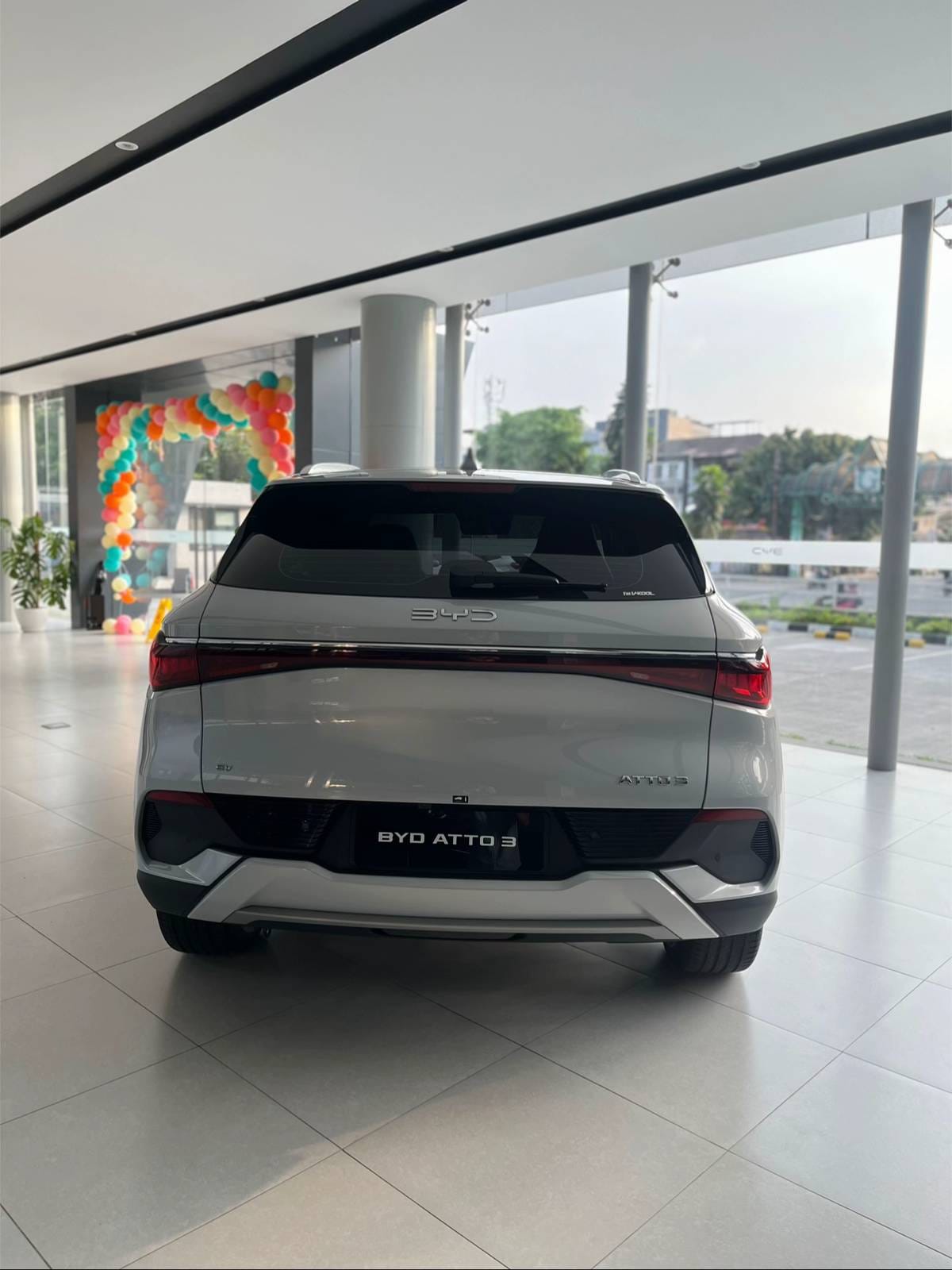 Buritan BYD ATTO 3 Advanced Plus 2026 dengan LED rear light