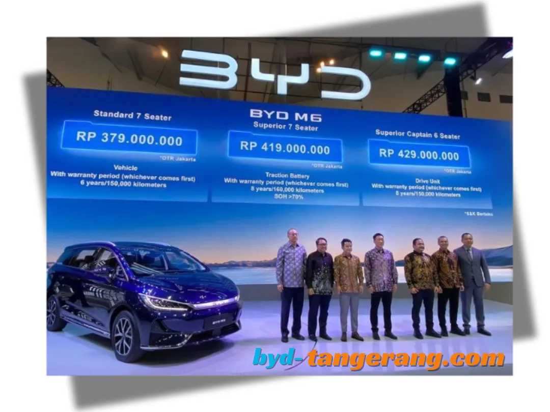 Peluncuran Spektakuler BYD M6 di GIIAS 2024: Era Baru Mobil Listrik di Indonesia