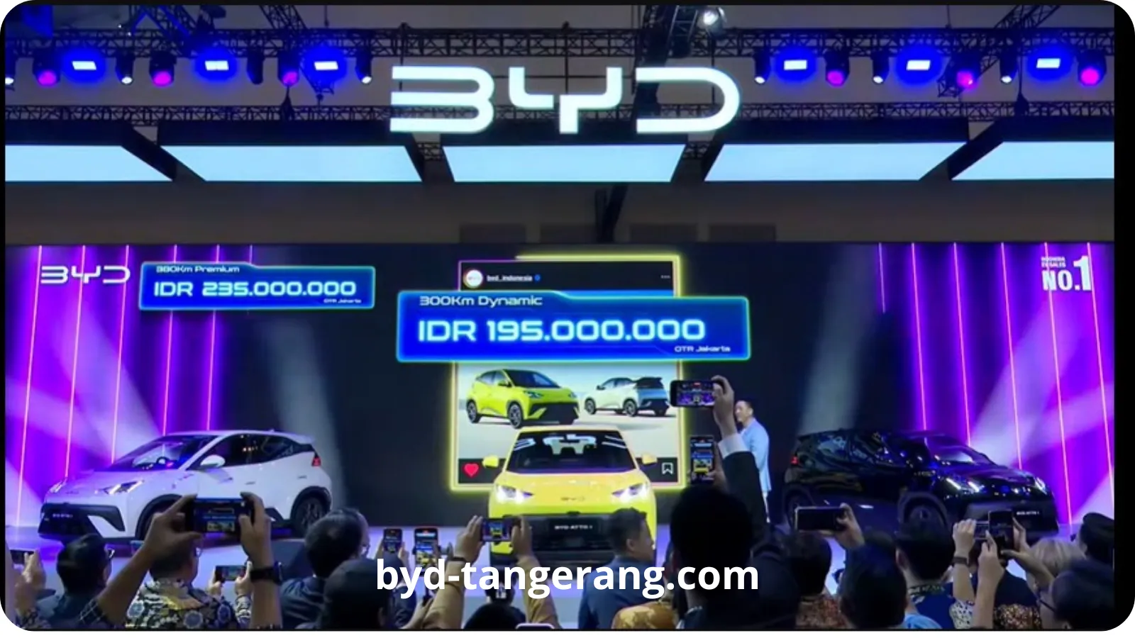 BYD ATTO 1 Meluncur di GIIAS 2025, Hadirkan Mobil Listrik Urban Mulai Rp195 Juta